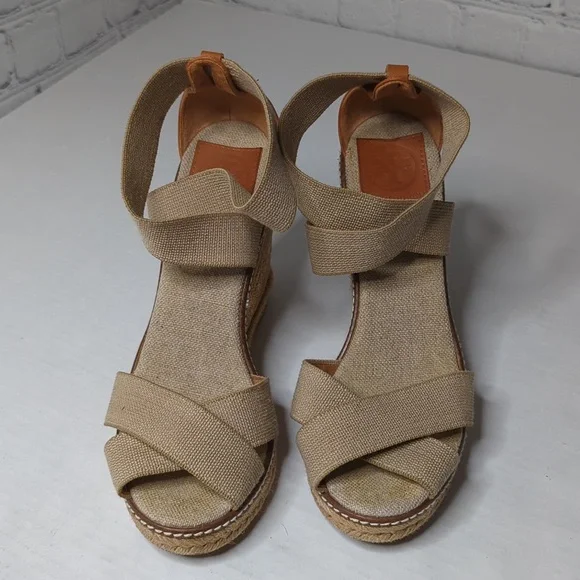 Tory Burch Adonis strappy wedge sandals - Picture 2 of 7